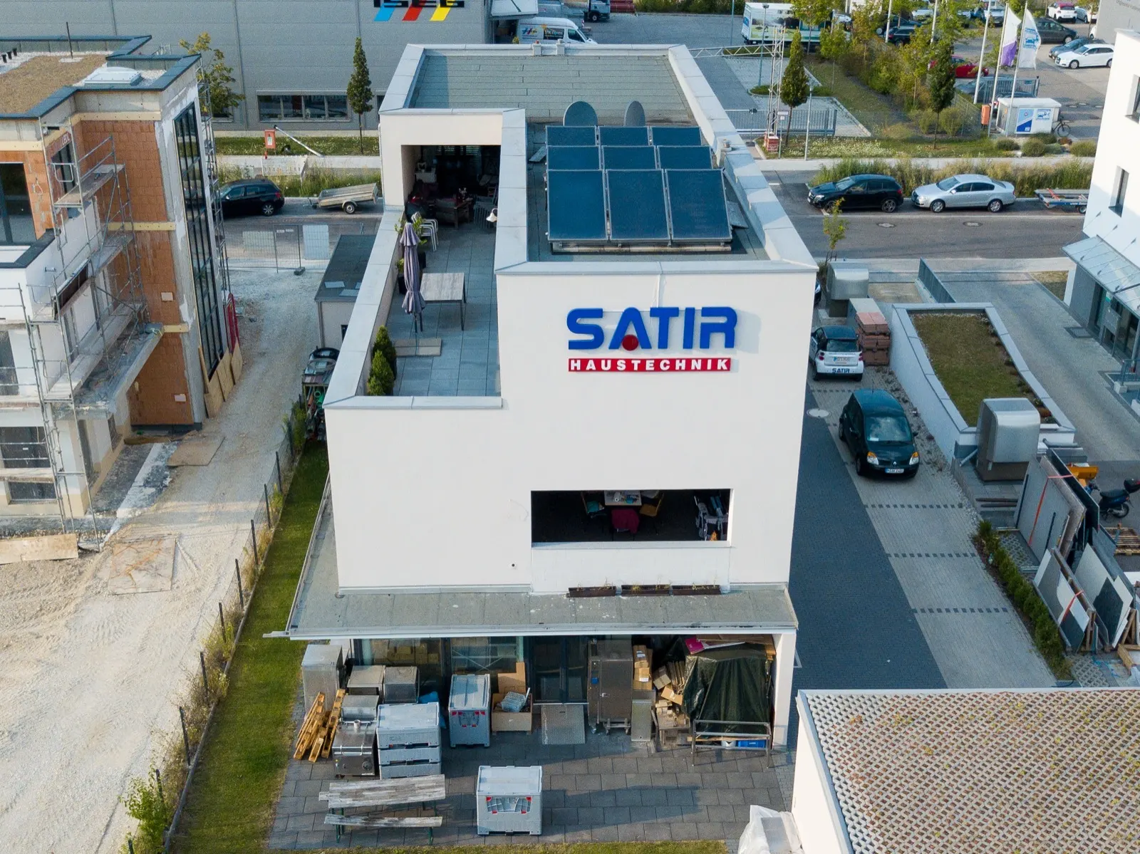 Firmensitz der Satir Versorgungstechnik GmbH in der Stolzhofstraße München