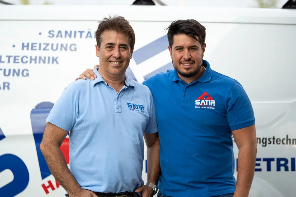 Ibrahim und Burak Satir – zwei Generationen SATIR Versorgungstechnik